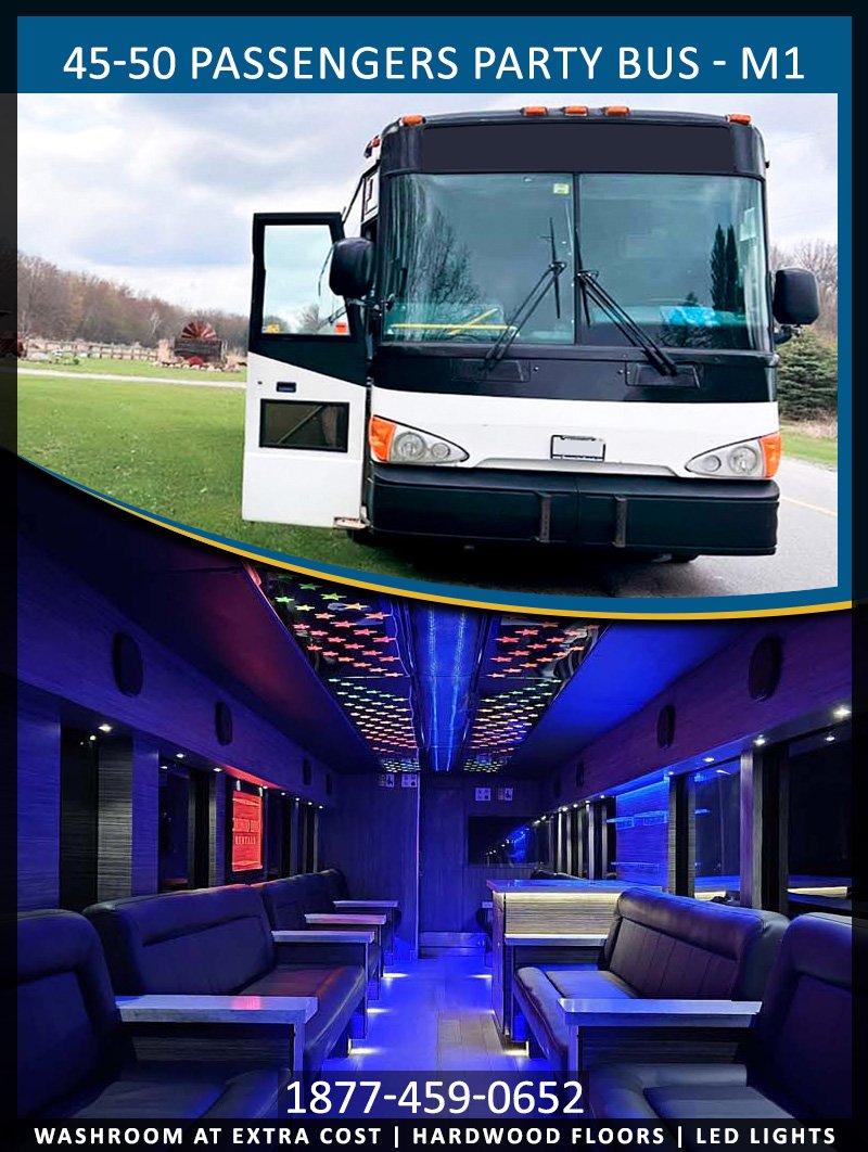 Party Bus: 45-50 Passengers