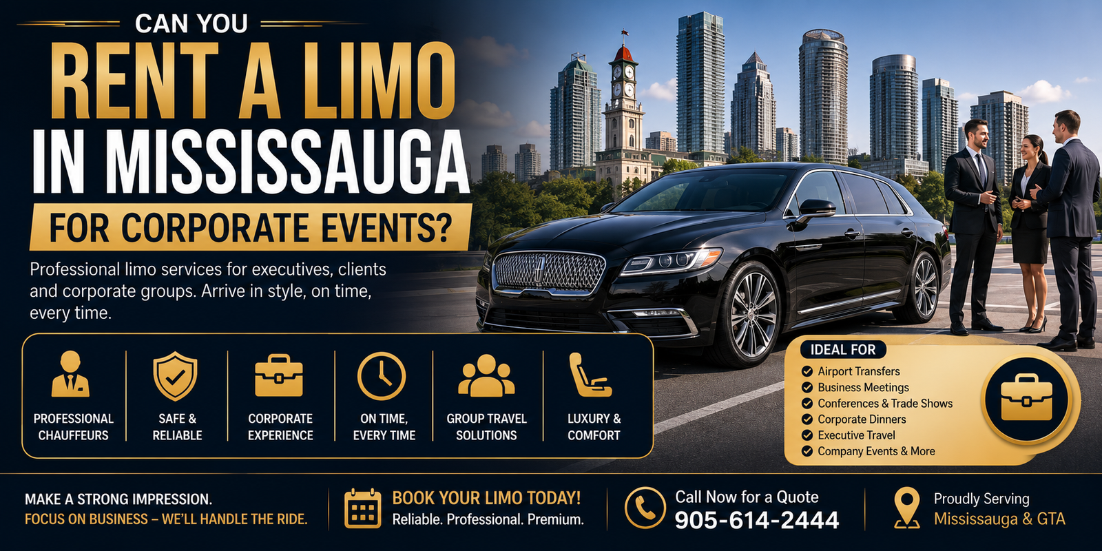 Rent a Limo in Mississauga