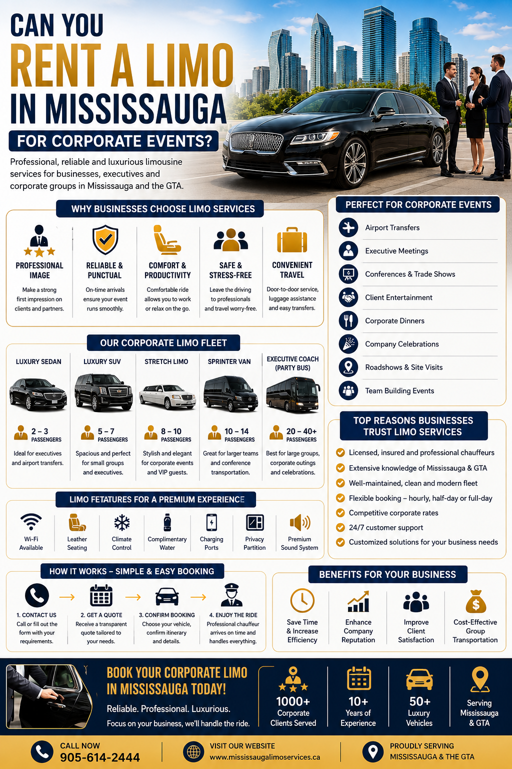 Rent a Limo in Mississauga